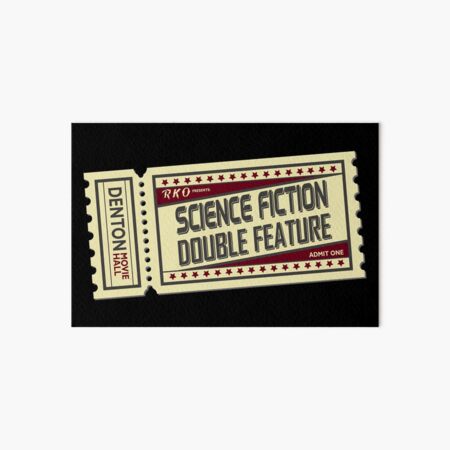The Rocky Horror Picture Show - Science Fiction, Double Feature Art Board Print