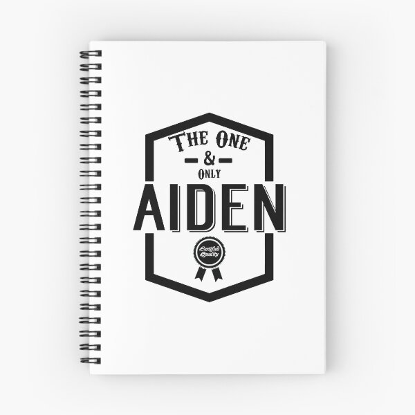 Item preview, Aiden, the one and only. Quality Certified designed and sold by rodmendonca.