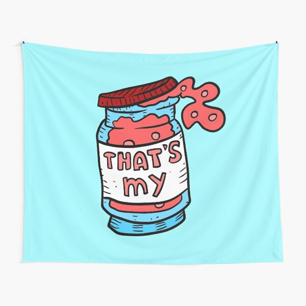 Jam Labels Tapestries Redbubble - marmalade roblox id free robux advert