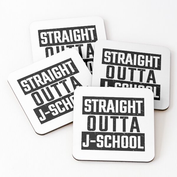 Item preview, Straight Outta J-School designed and sold by friendlyspoon.