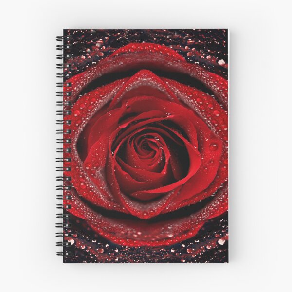 Item preview, Black red rose with water drops designed and sold by Lefteris Betsis.
