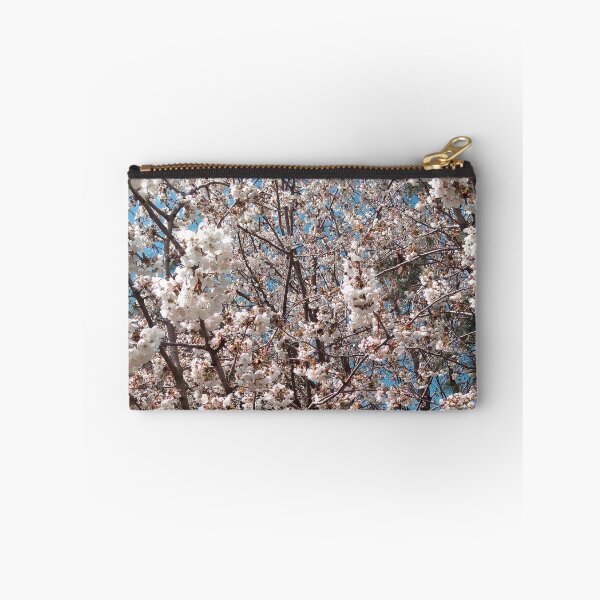 Item preview, Spring cherry blossom against a blue sky floral photography  designed and sold by Whimsicolourart.