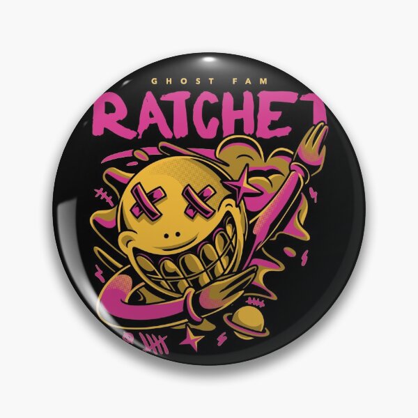 Item preview, Ghost Fam Ratchet Monster designed and sold by ShineEyePirate.