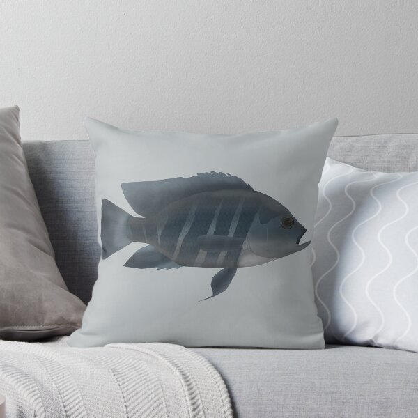 Item preview, Zebra Tilapia designed and sold by fishfolkart.