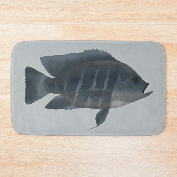 Item preview, Zebra Tilapia designed and sold by fishfolkart.