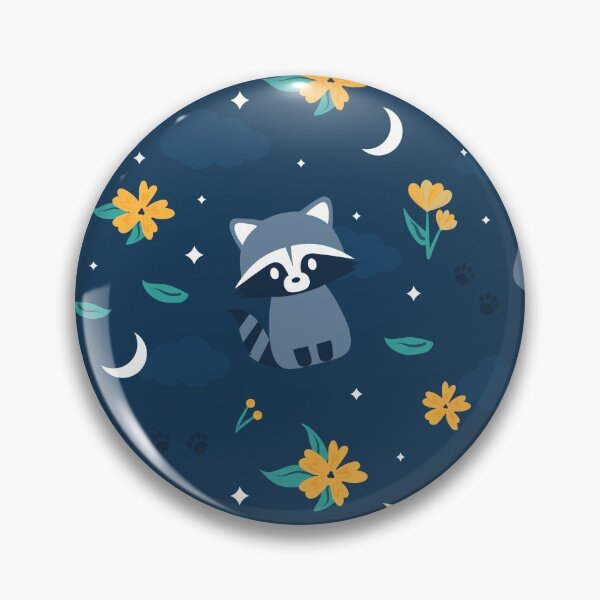 Item preview, Night Time Racoon designed and sold by cynthia tizcareno.