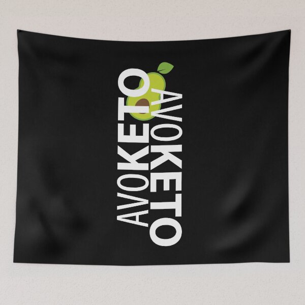 Item preview, AvoKeto Design for ketarians and avocado lovers designed and sold by mcshirtface.