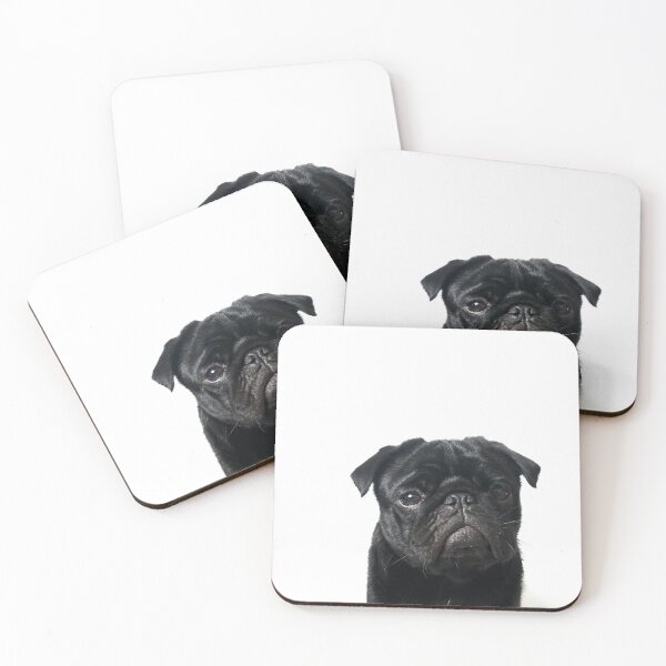 Item preview, Hugo - The Black Pug designed and sold by jlwilliamsss.
