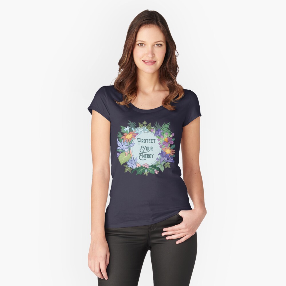 Item preview, Fitted Scoop T-Shirt designed and sold by fabfeminist.