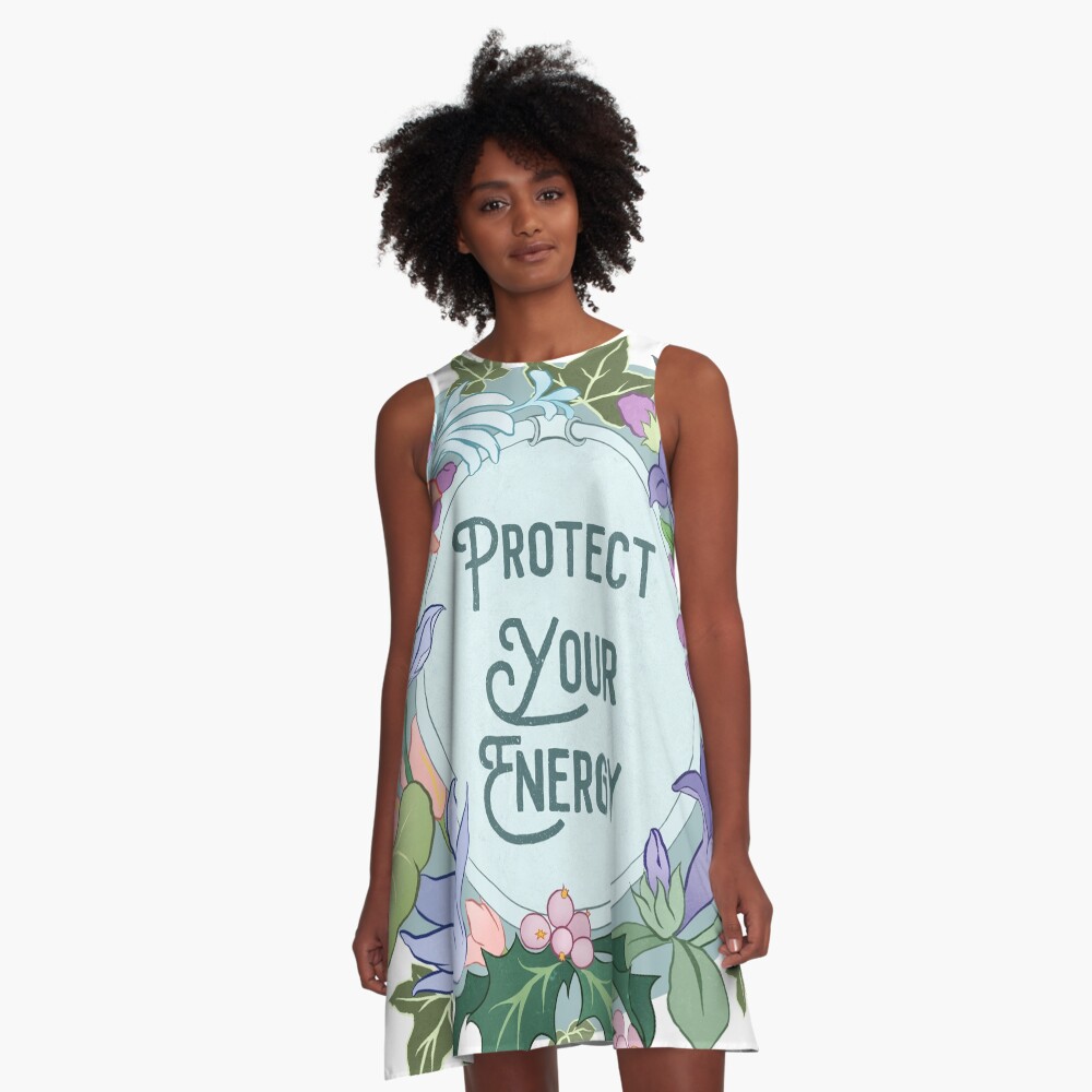 Item preview, A-Line Dress designed and sold by fabfeminist.