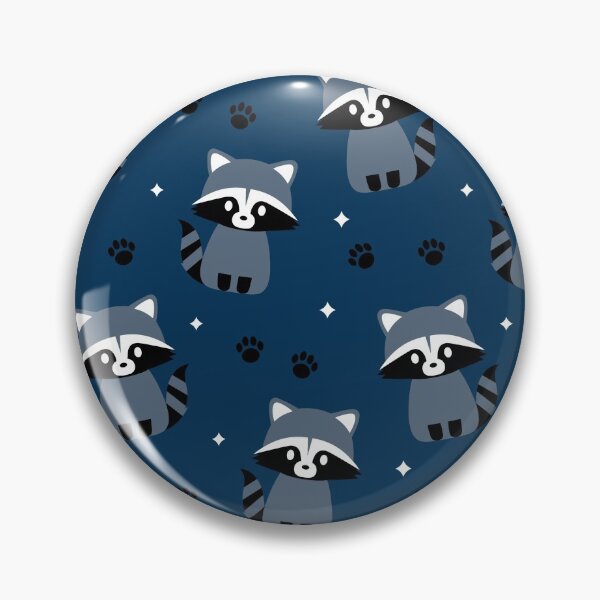 Item preview, Racoon Pattern designed and sold by cynthia tizcareno.