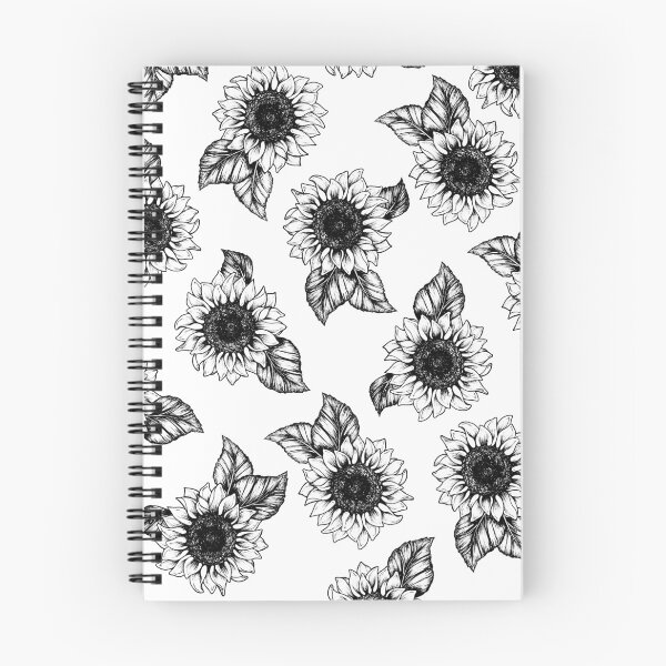 Item preview, Black & White Sunflower designed and sold by Melissa Engh.