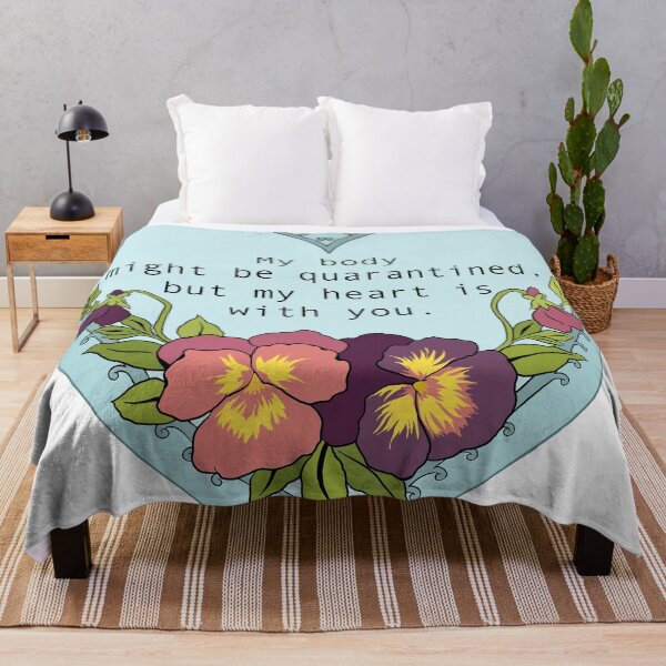 Item preview, My body might be quarantined, but my heart is with you designed and sold by fabfeminist.