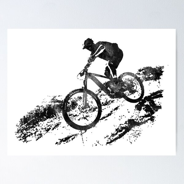 Item preview, Mountain biking designed and sold by Rosaliartbook.