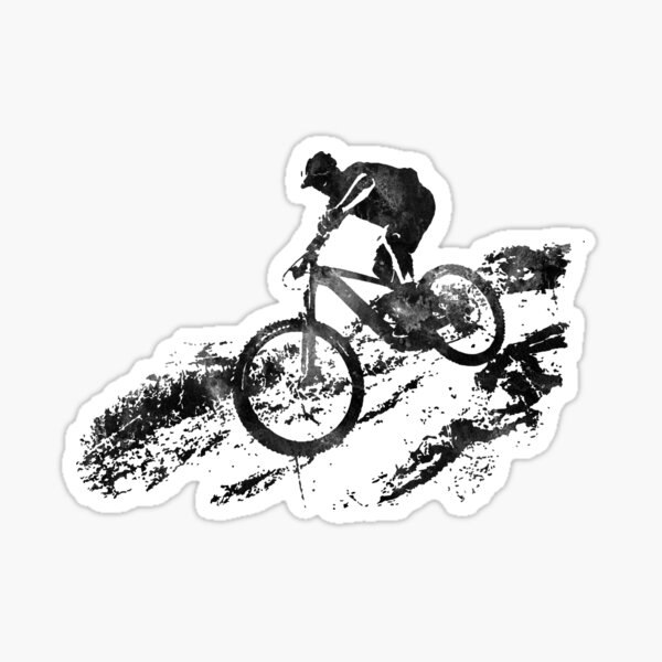 Item preview, Mountain biking designed and sold by Rosaliartbook.