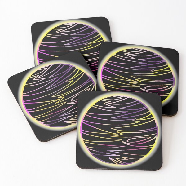 Item preview, Retro Striped Planet designed and sold by Sunflower-Farms.
