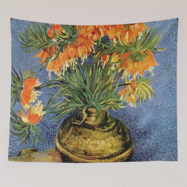 Item preview, Crown Imperial Fritillaries in a Copper Vase, 1886, by Gogh, Vincent van designed and sold by Irina Polyanskaya.