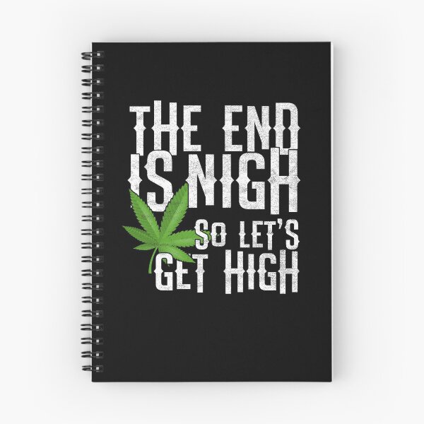 Item preview, The End Is Nigh - So Let's Get High On Weed Pot designed and sold by phoxydesign.