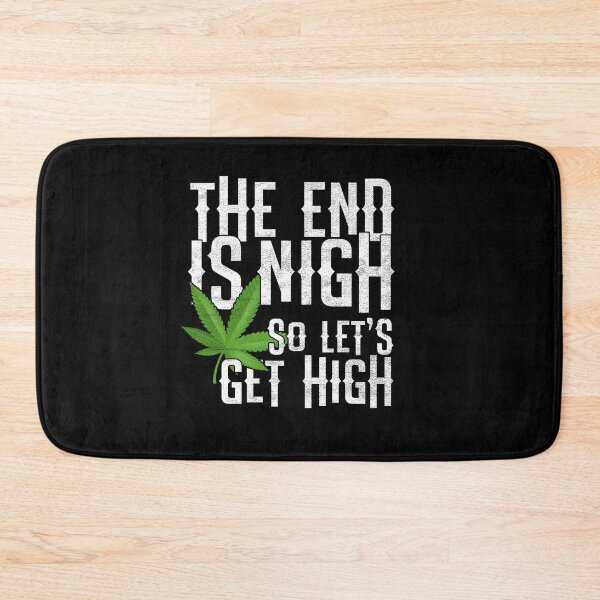 Item preview, The End Is Nigh - So Let's Get High On Weed Pot designed and sold by phoxydesign.