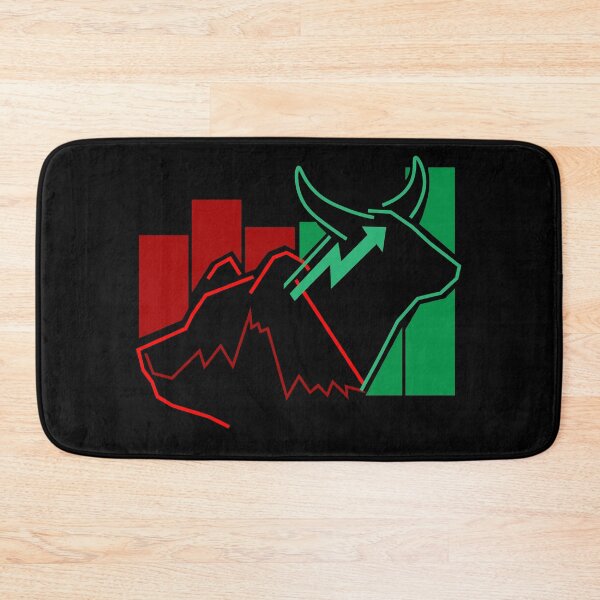 Item preview, Bull and Bear market stock finance gift idea designed and sold by NeXore.