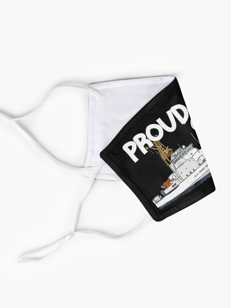 Alternate view of Proud Wife Of A Coastie Mask