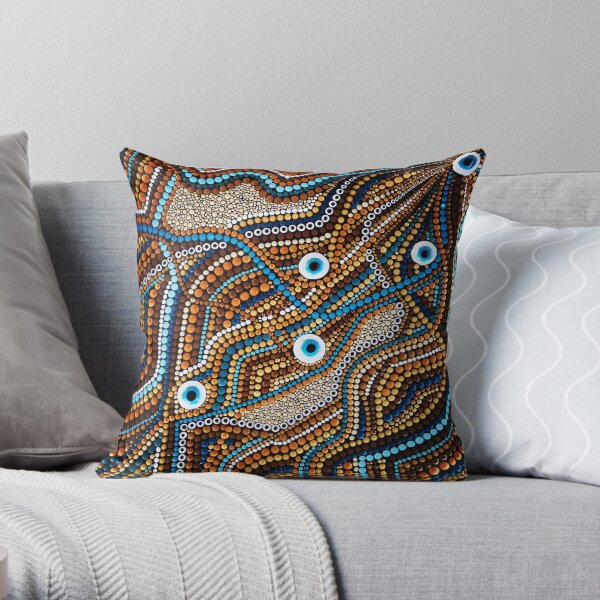 ALL EYES ON YOU Throw Pillow