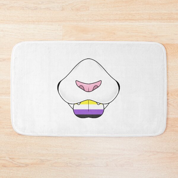 Item preview, Nonbinary PrideBlep (Feline) designed and sold by BloomingHead.