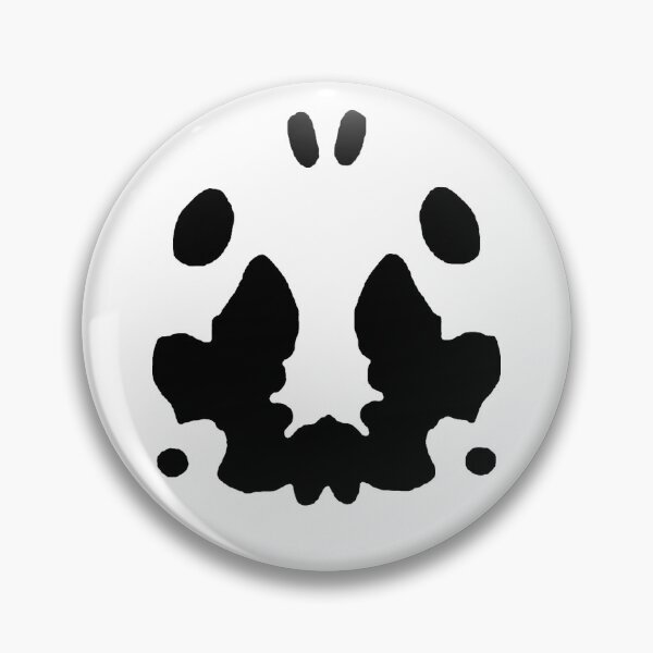 Item preview, Rorschach Surprised Face designed and sold by MinimalistRay.