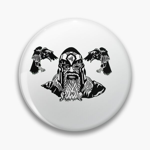 Aperçu de l'œuvre Dieu nordique Odin et Ravens créée et vendue par imphavok.