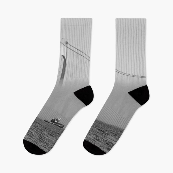 Item preview, Tug at a wall of fog - NYC designed and sold by ShootFirstNYC.