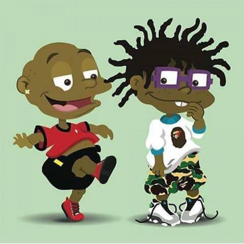 "Hood Rugrats" by Young Bosses Redbubble