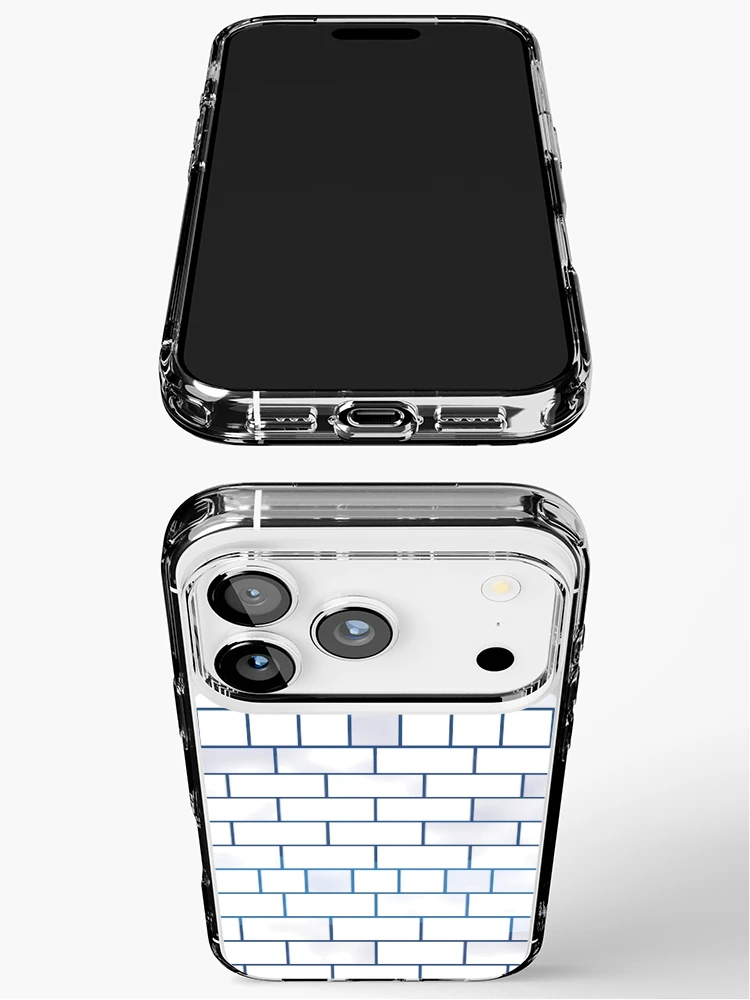 Thumbnail 3 of 5, iPhone Case, Brick Wall - Blue [Roufxis-Rb] designed and sold by RoufXis.