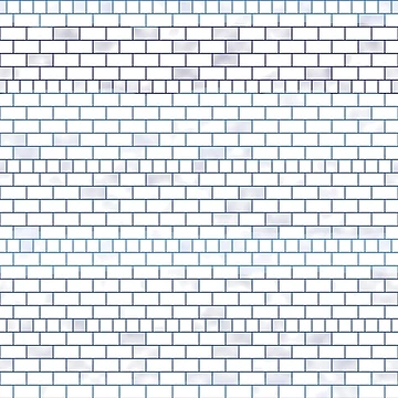 Artwork thumbnail, Brick Wall - Blue [Roufxis-Rb] by RoufXis