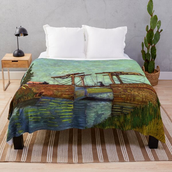 Item preview, Langlois Bridge at Arles, by Vincent van Gogh designed and sold by Irina Polyanskaya.