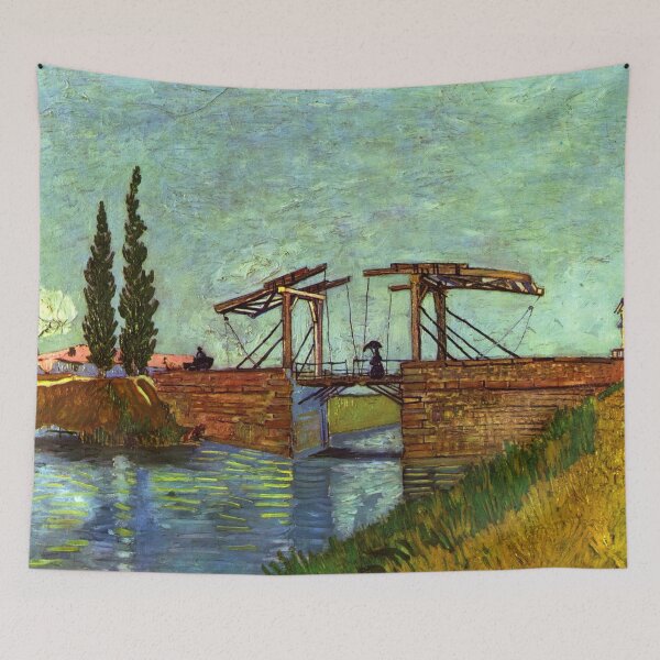 Item preview, Langlois Bridge at Arles, by Vincent van Gogh  designed and sold by Irina Polyanskaya.