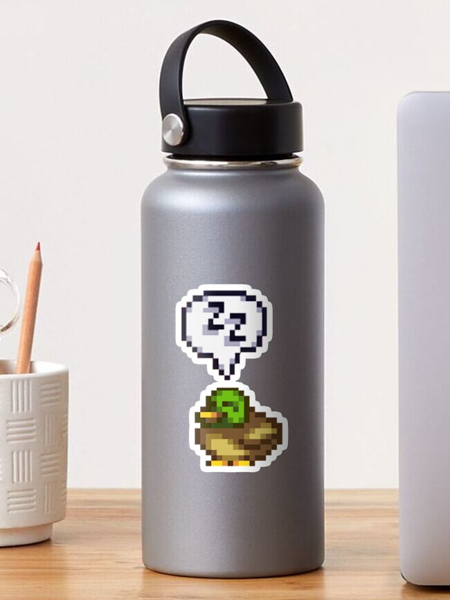 Aperçu 1 sur 3. Sticker avec l'œuvre Canard endormi de Stardew Valley créée et vendue par r9440.