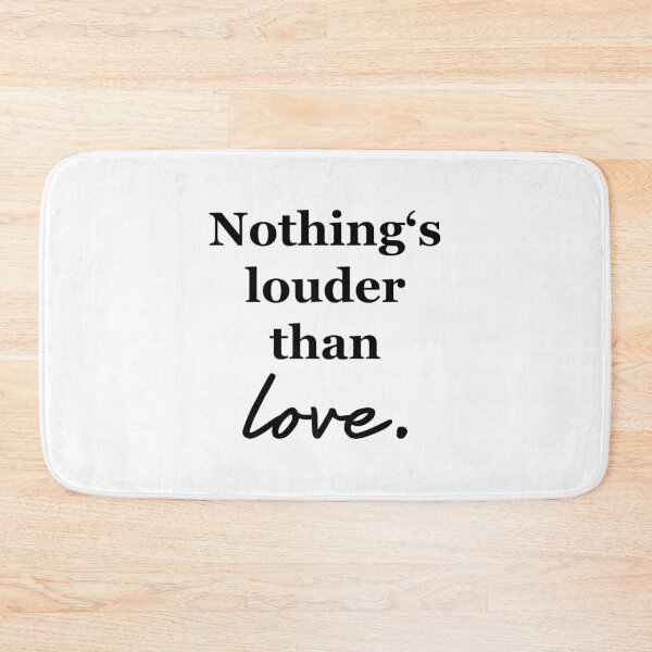 Item preview, Tokio Hotel, Louder Than Love (black font) designed and sold by eileendiaries.