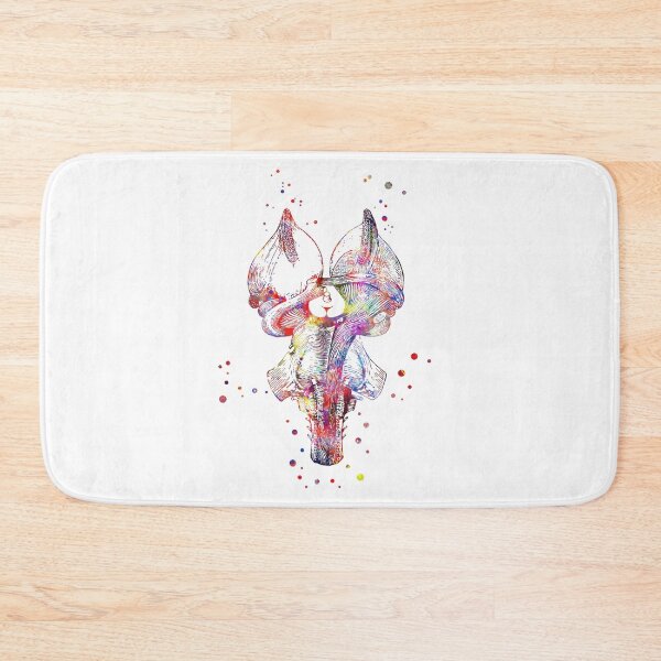 Item preview, Brainstem, brainstem anatomy, medical art, watercolor brainstem, brain, thalamus designed and sold by Rosaliartbook.