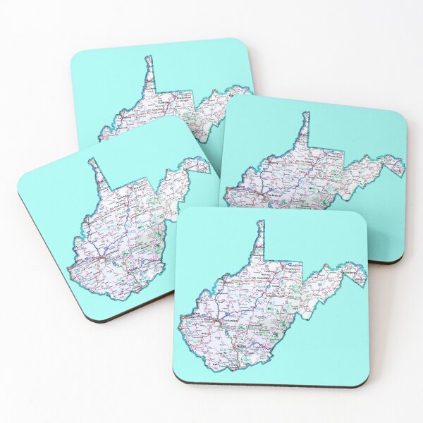 Item preview, West Virginia Roadmap designed and sold by Havocgirl.