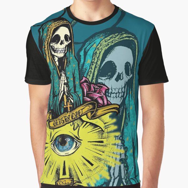 santa muerte t shirt