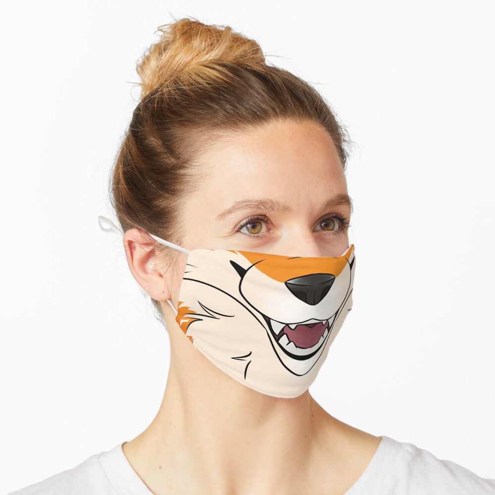 Red Fox Maw Mask