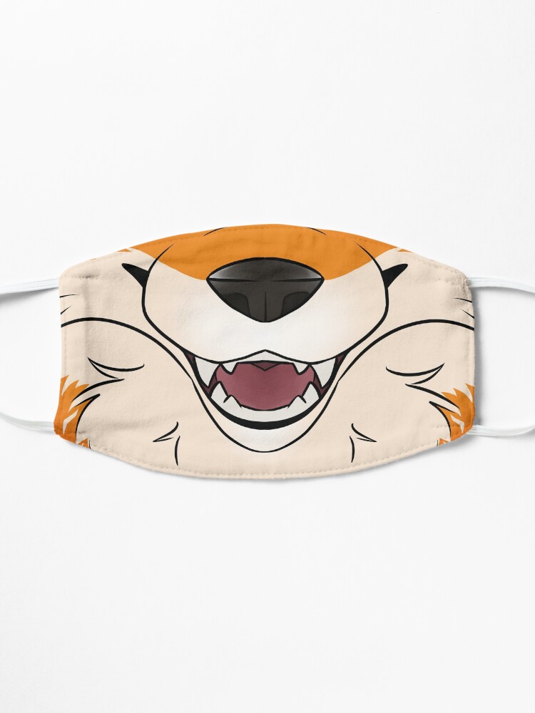 Alternate view of Red Fox Maw Mask