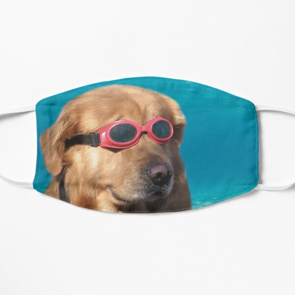 Swimmer Dog Flat Mask
