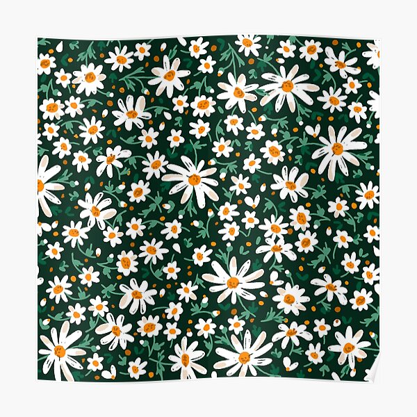 Camomile Flower Poster
