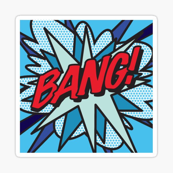 Sticker Pop Art BD BANG! - Magic Stickers