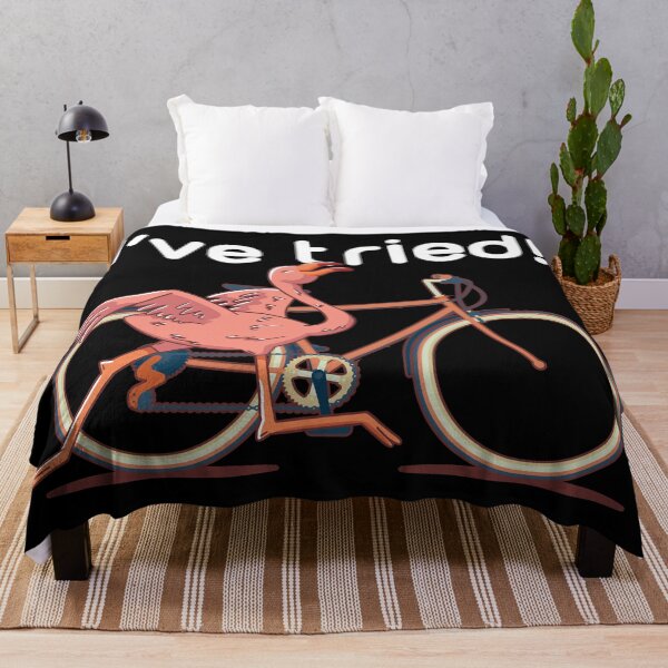 Item preview, Flamingo with a bike. designed and sold by emphatic.
