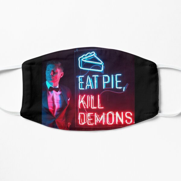 Eat pie, kill demons. Mask