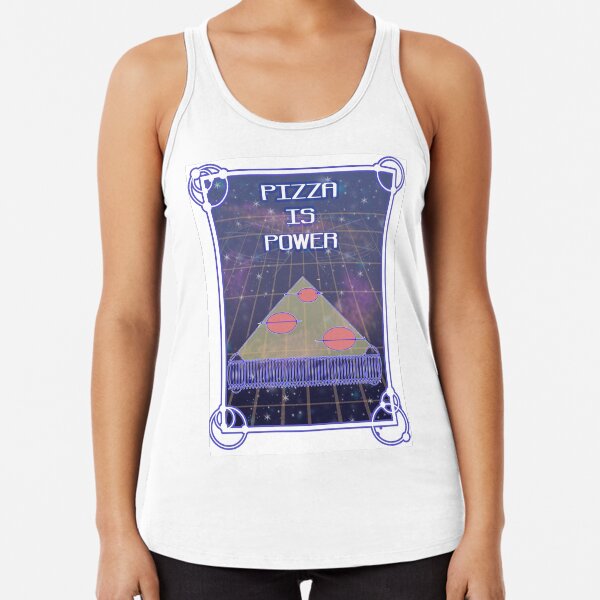 PizzaAddict - Universe Racerback Tank Top