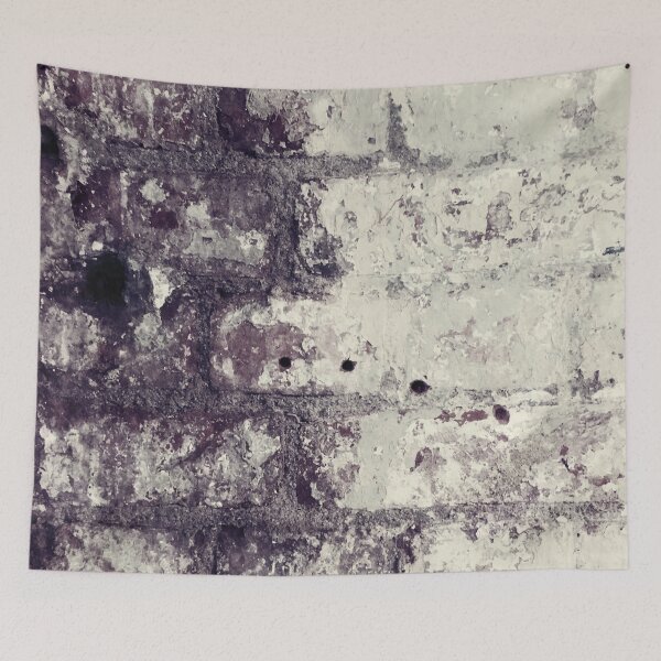 Item preview, Ultra Violet Brick Wall designed and sold by MichalisStudio.