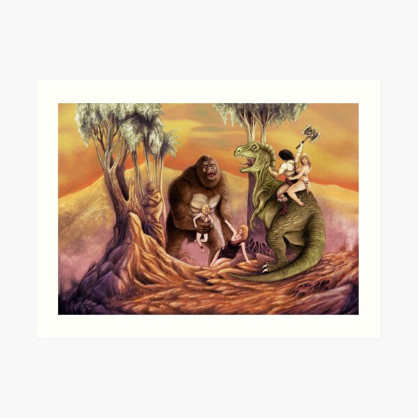 Clash of the Titans Art Print